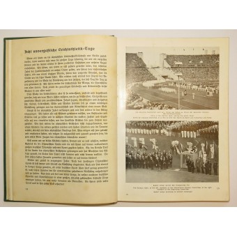 Il libro sui 11 giochi olimpici di Berlino nel 1936. Espenlaub militaria